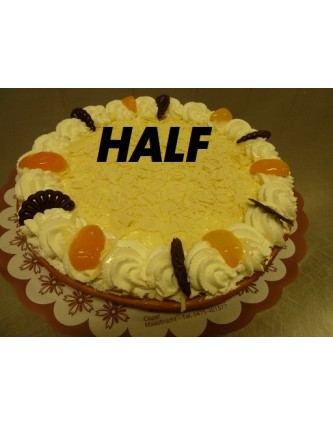 Abrikozenvlaai speciaal half Abrikozenvlaai speciaal half
